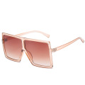 Europe And The United States Fashion Designer Men Women Trendy Big Square Frame Oversized Shades Sun Glasses Sunglasses 2022